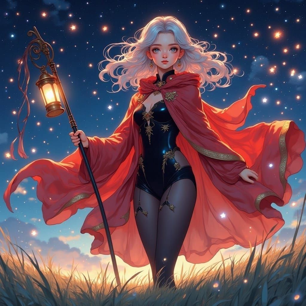 My submission to the "Anime Magical Girl" challenge