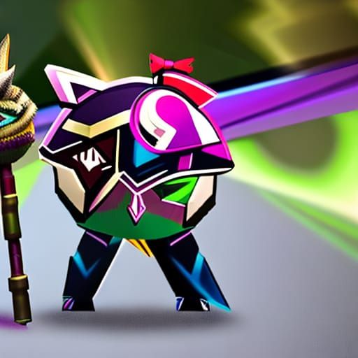 League of Legends: Teemo and Darius Fusion Character