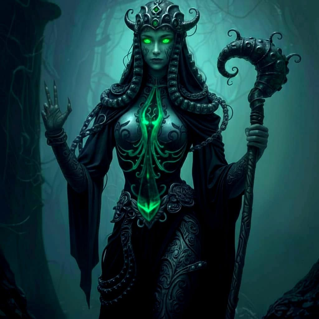 Cephalopod Herald in Murky Bayou