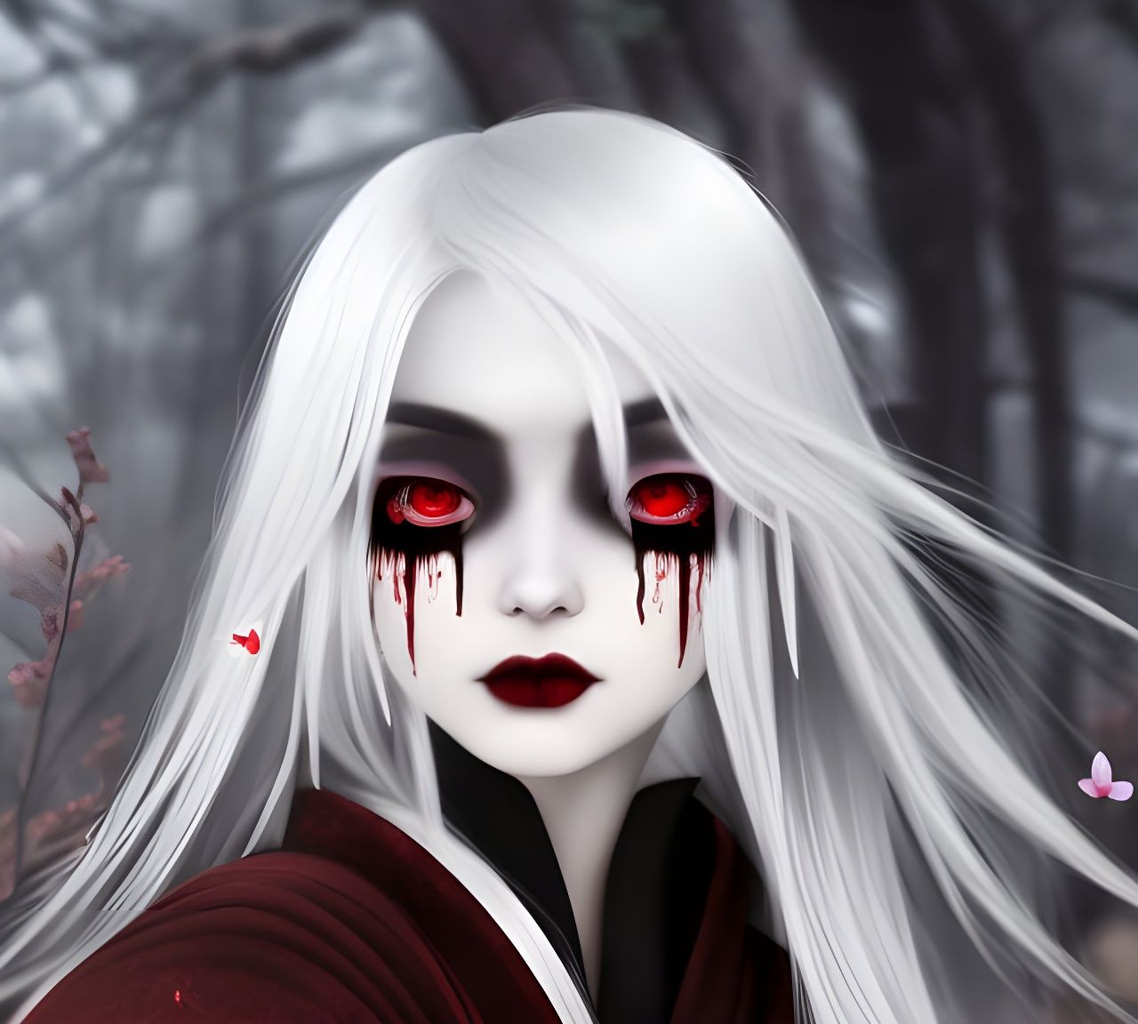 Vampire Fairy in Kimono, Anime Key Visual