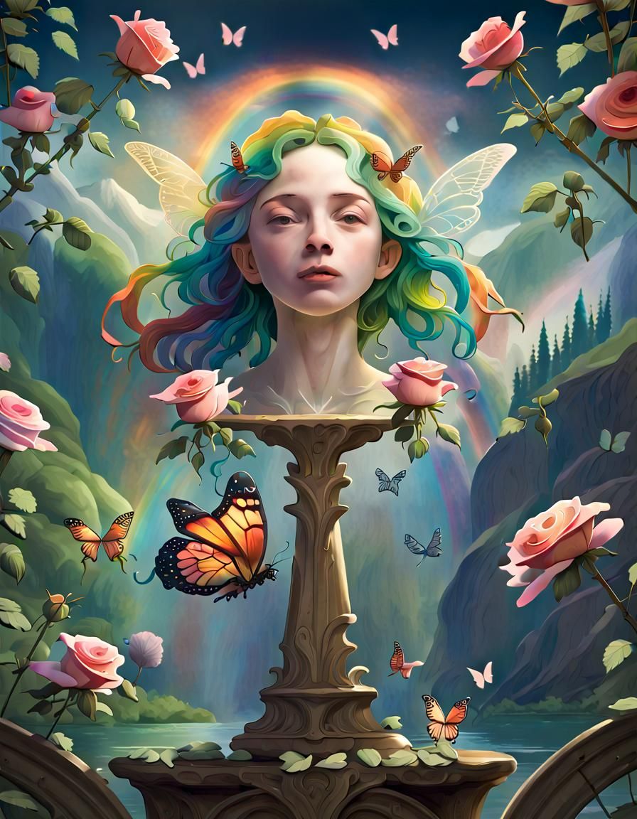 Divine Energy Manifest in Nature's Interconnectedness
