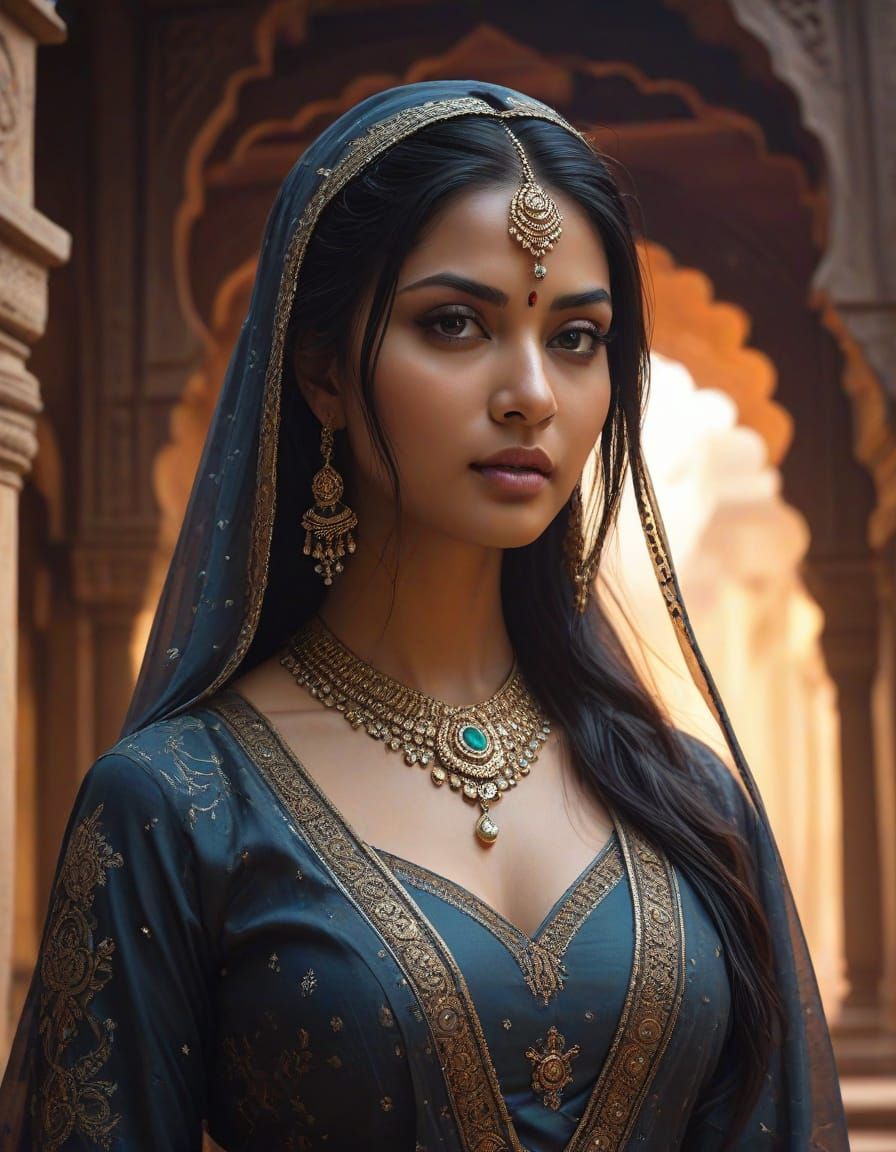 Mystical shadows dance beneath the moonlight