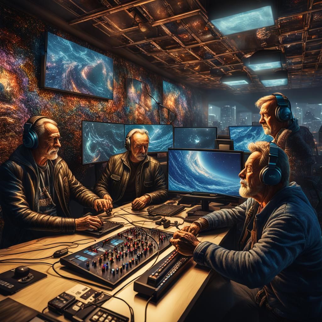 Slackers listening to radio