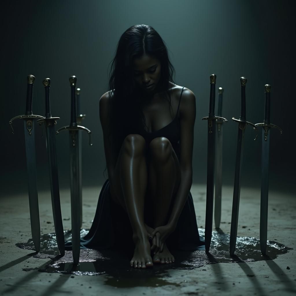 Ethereal Swords: A Hyperrealistic, Cinematic Interpretation