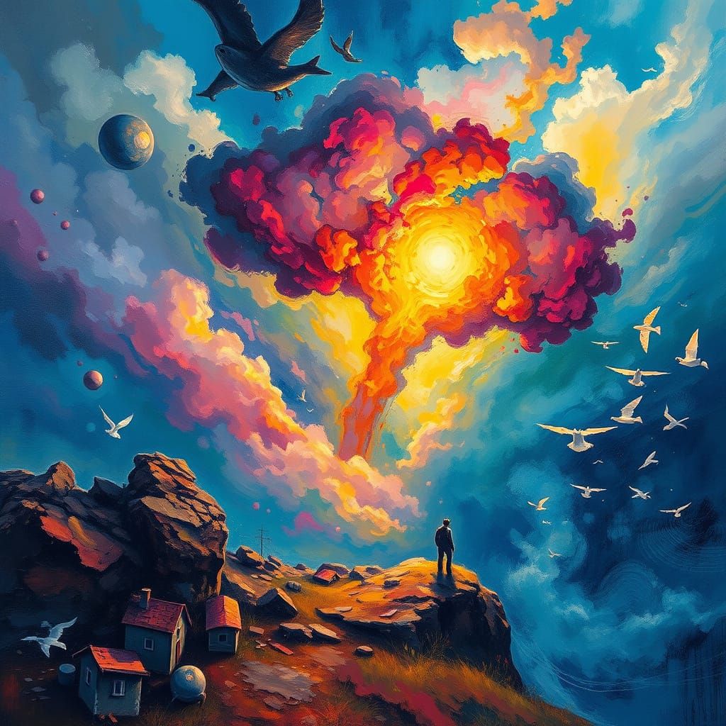 Dreamlike Vision of an Extraordinary Occurrence in a Romanti...