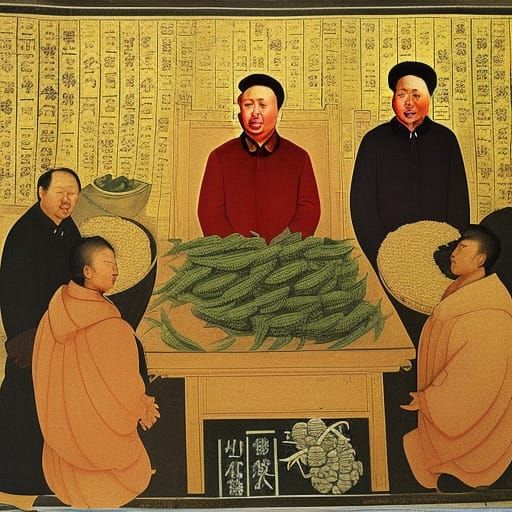 Chairman Mao at Harvest Festival: Rublev, Snyders, Chinese P...