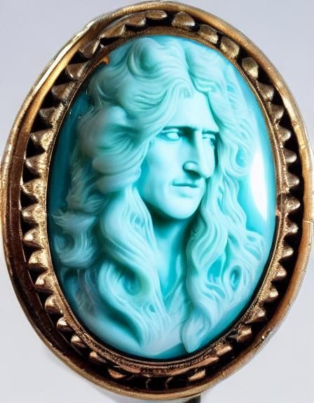 David Coverdale cameo in turquoise