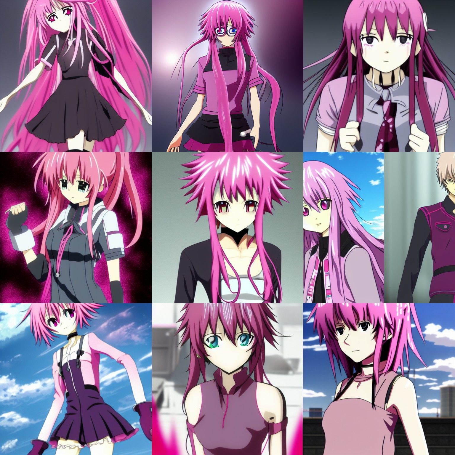 Yuno Gasai from Mirai Nikki Anime