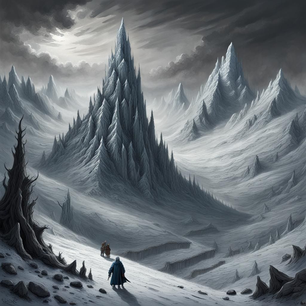 Frost Worm Mountains: A Winter Wasteland