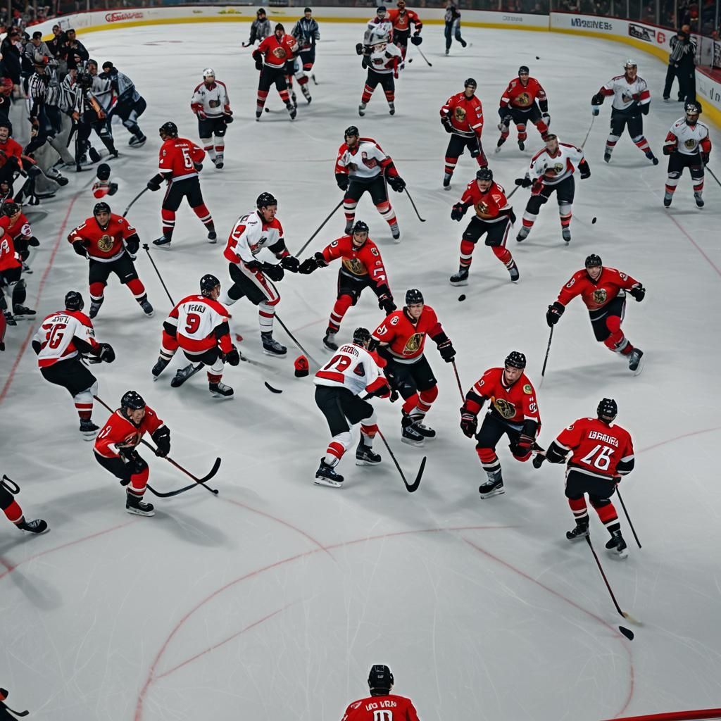 Ottawa Senators Hockey Game: Action Sports Photography