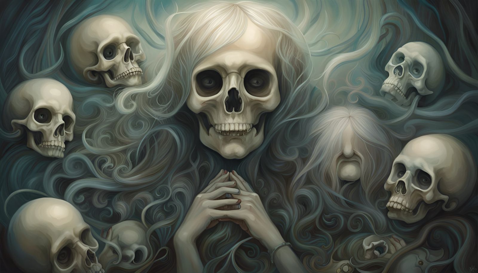 Surreal Mythology of Death in Hyperrealistic Tonalism