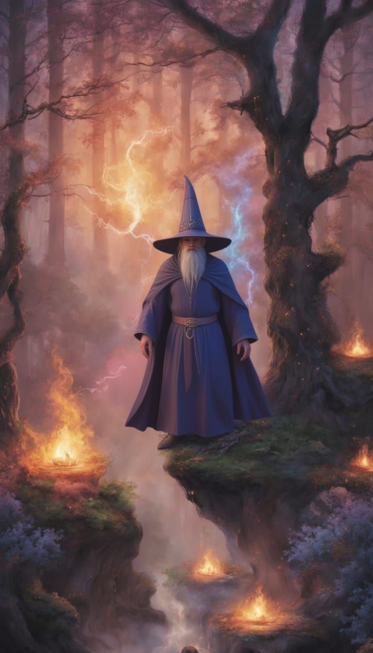 Wizard Transforms Pain to Joy in Smokey Nature