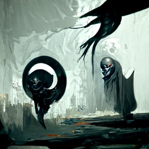 Sinister Ying Yang by Rutkowski