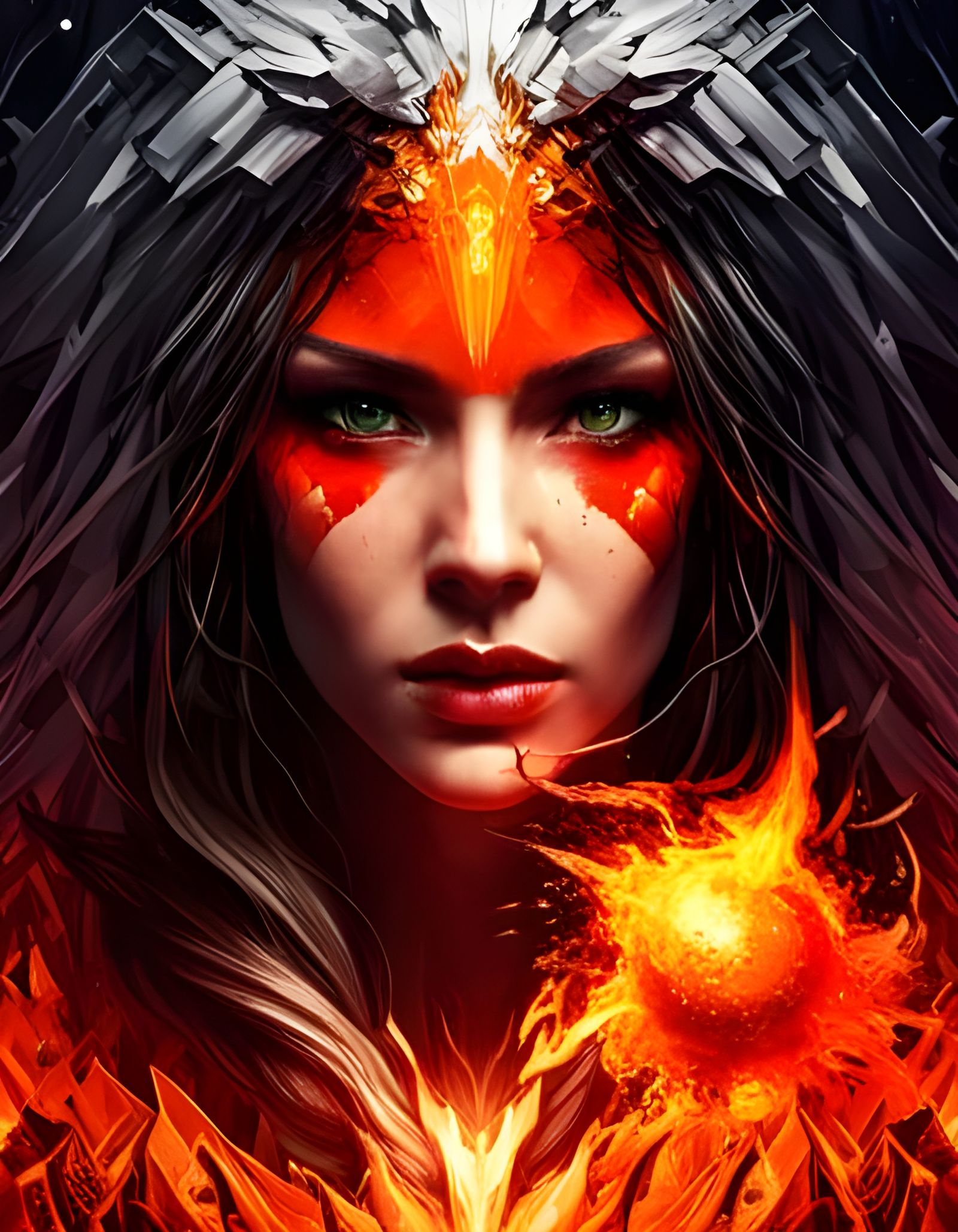 Hyperrealistic Lava Oceans in Voxel Art Style