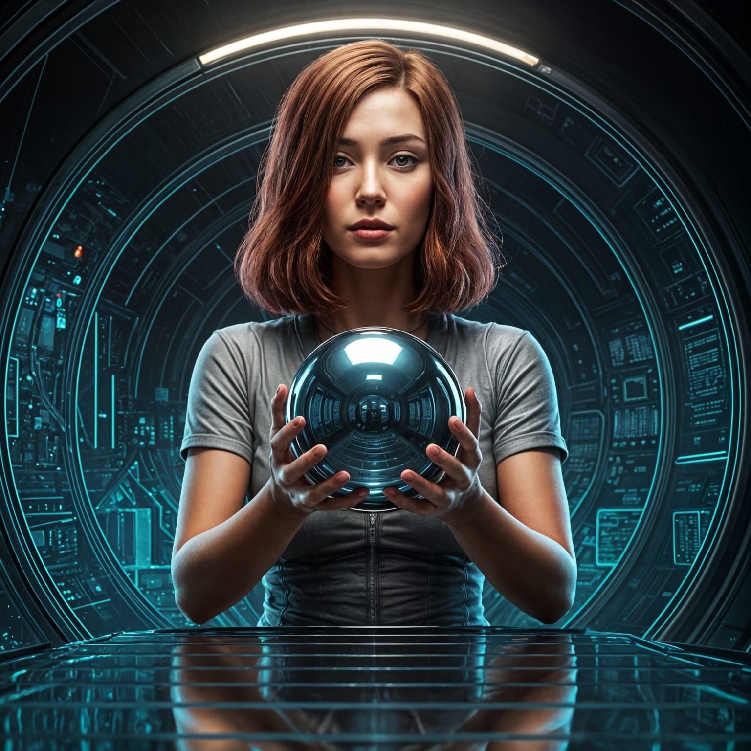 Crystal Ball of Destiny in Chrome