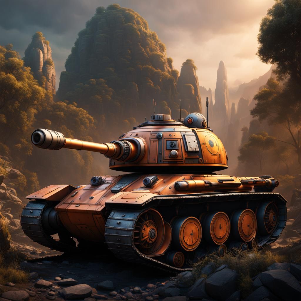 ELC Tank Reimagined with BB-8 Style