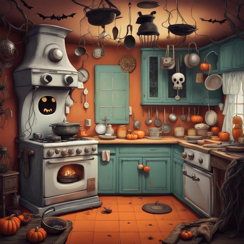Spooky kitchen