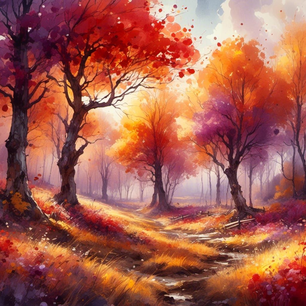 October in the Woodlands