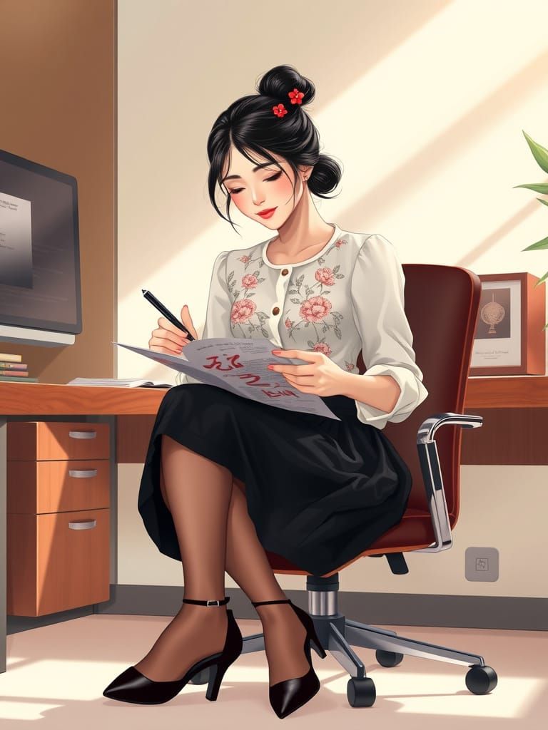 Sophisticated Spy in Modern Intelligence Agency Setting