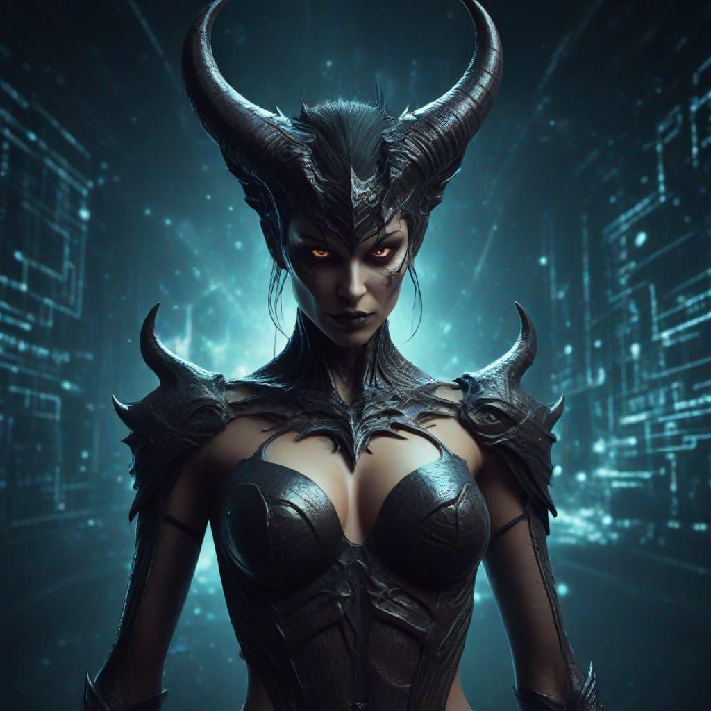 Digital Demoness Lurking in Deep Cyberspace