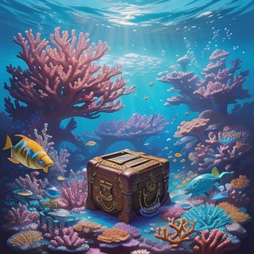 Treasures of the Ocean in Vibrant Splendor