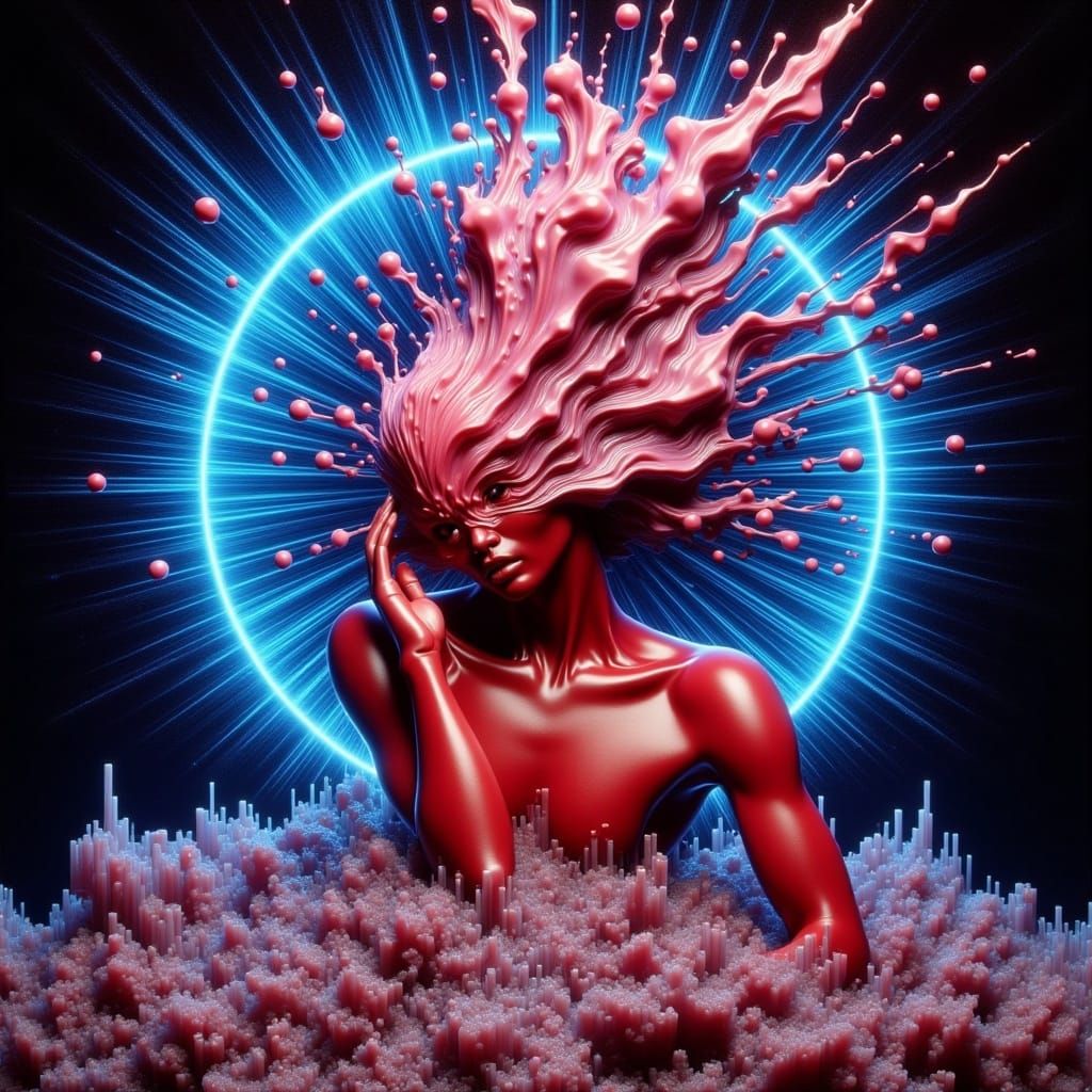 Biomechanical Alien Bursting from Crystal Structure