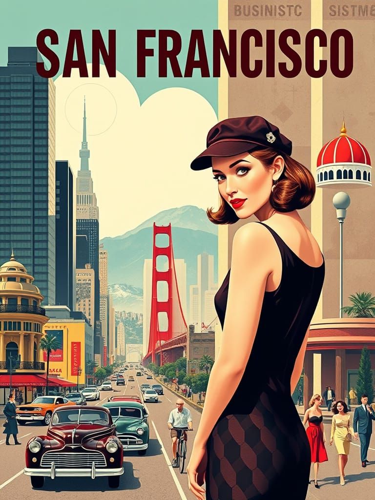 Vibrant San Francisco Art Deco Wonderland