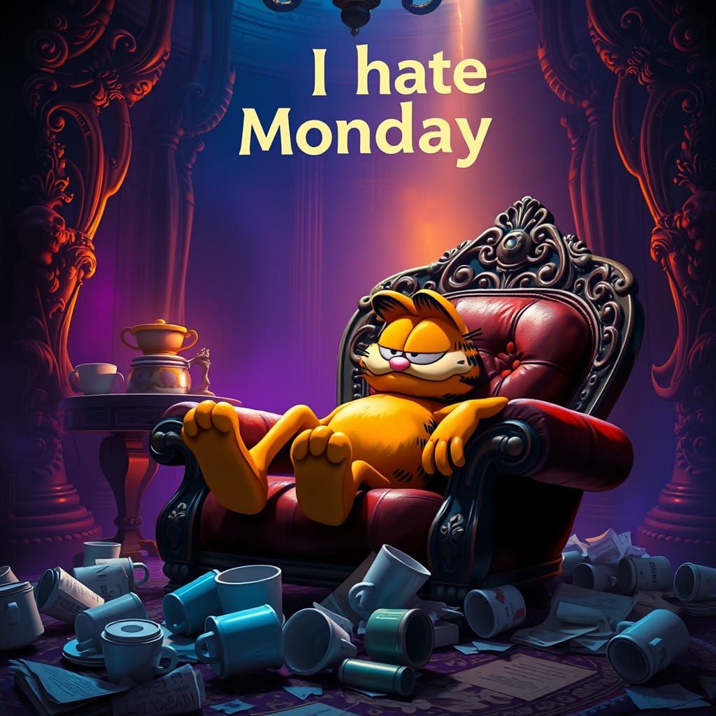 Garfield in Haunted Luxury, Loathing Monday