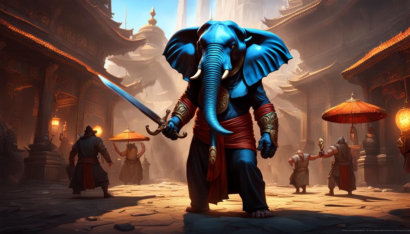 Loxodon Monk Criminal Brawler
