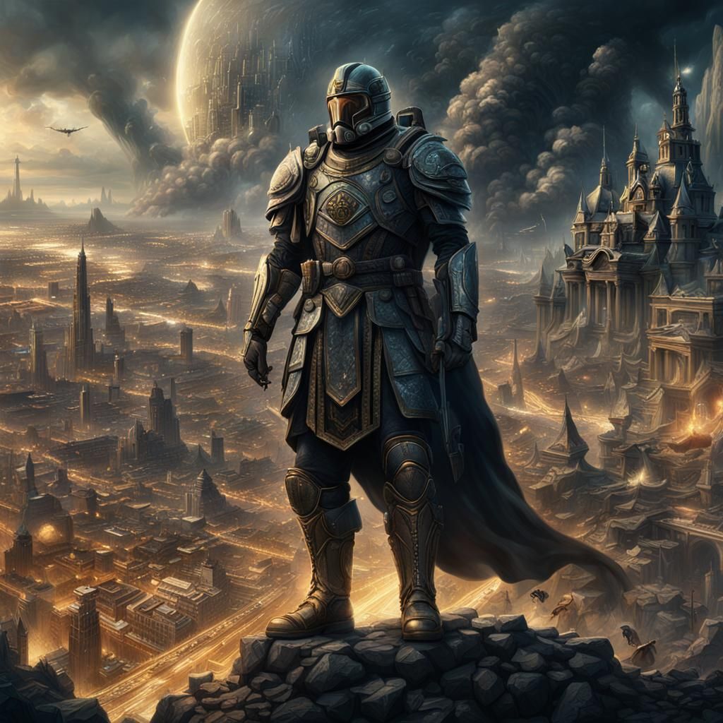 Dramatic Digital Painting: The Price of Victory