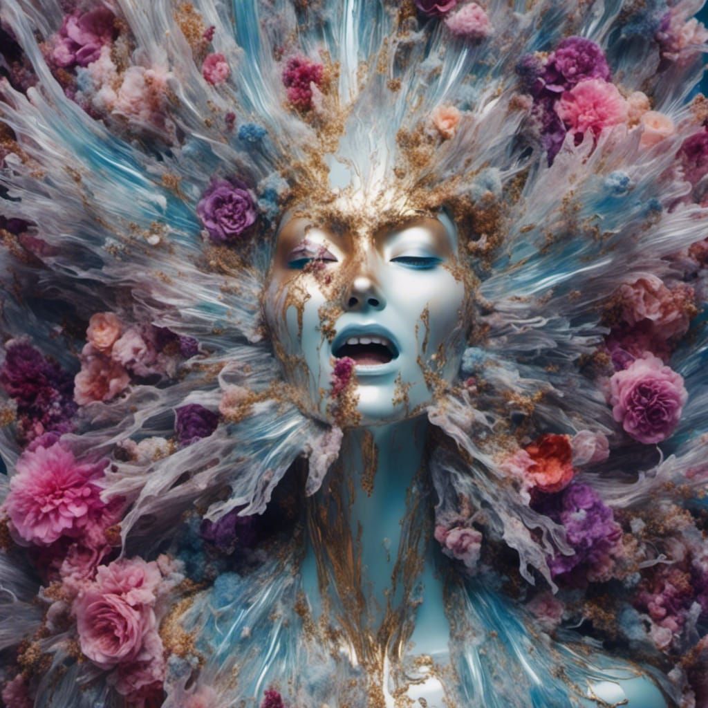 Macabre Glass Hands Scream