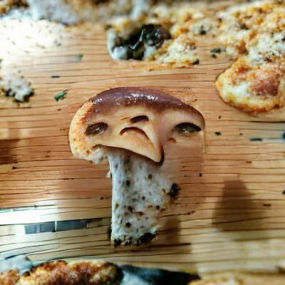 Mushroom Face Generated by AI