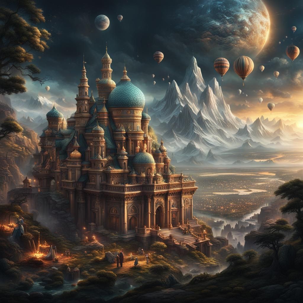 Epic Cinematic Digital Matte Painting