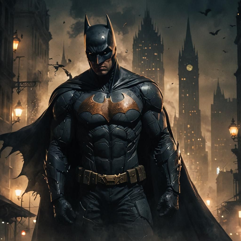 Batman in Gotham: Moody Concept Art