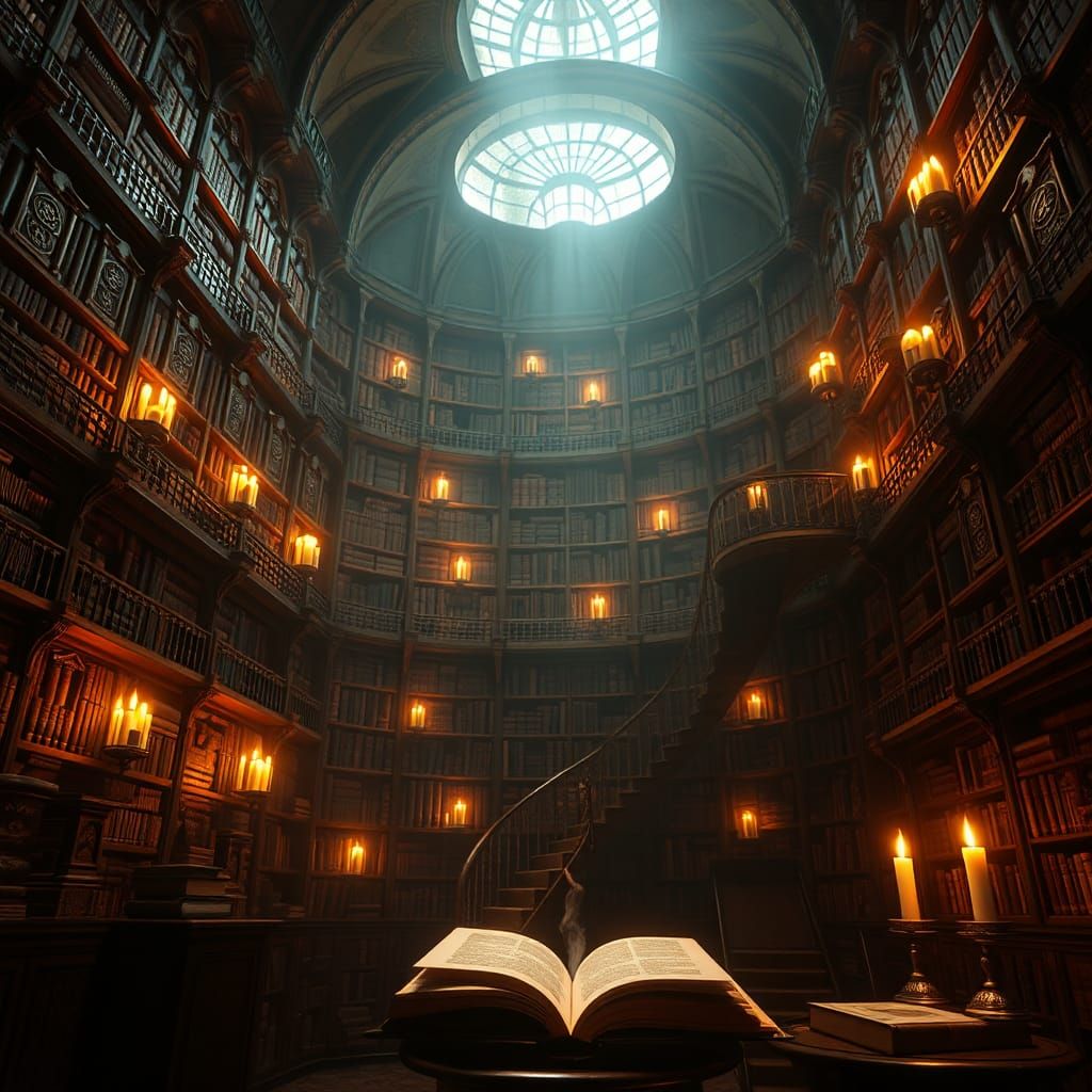 Majestic Library of Forbidden Knowledge