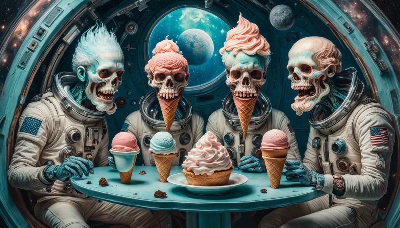 In Space No One Can Hear Ice Cream