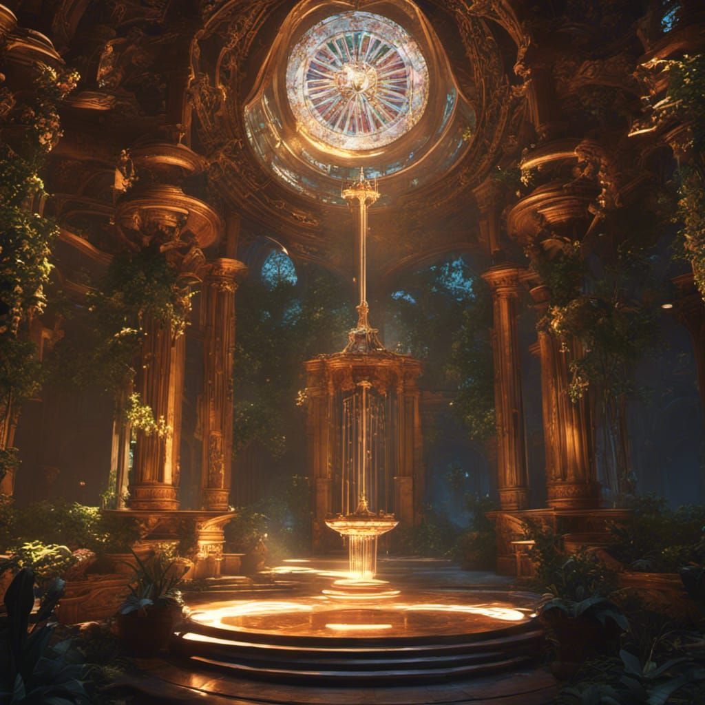 Eden Concept Art in Dynamic Lighting