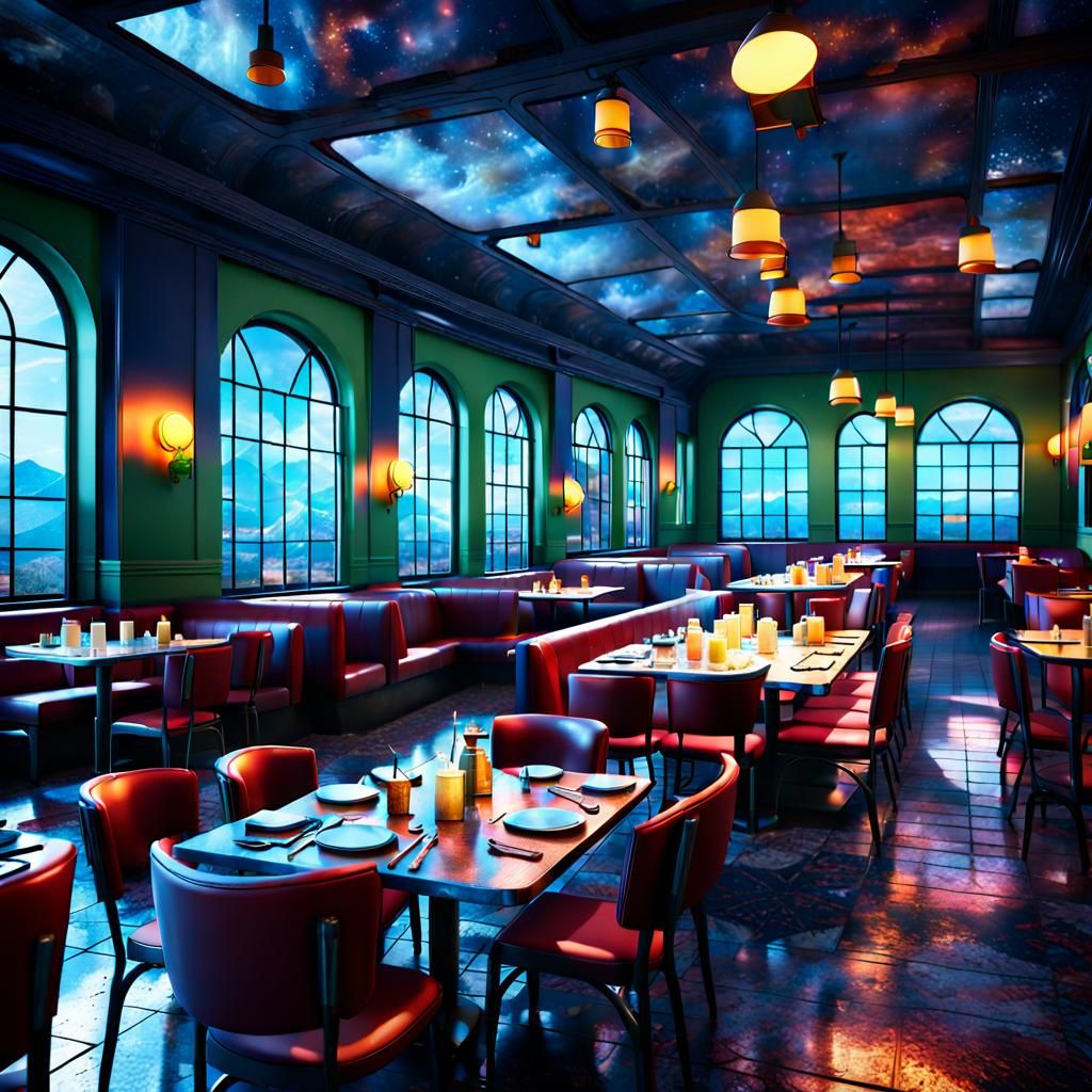 Abandoned restaurant