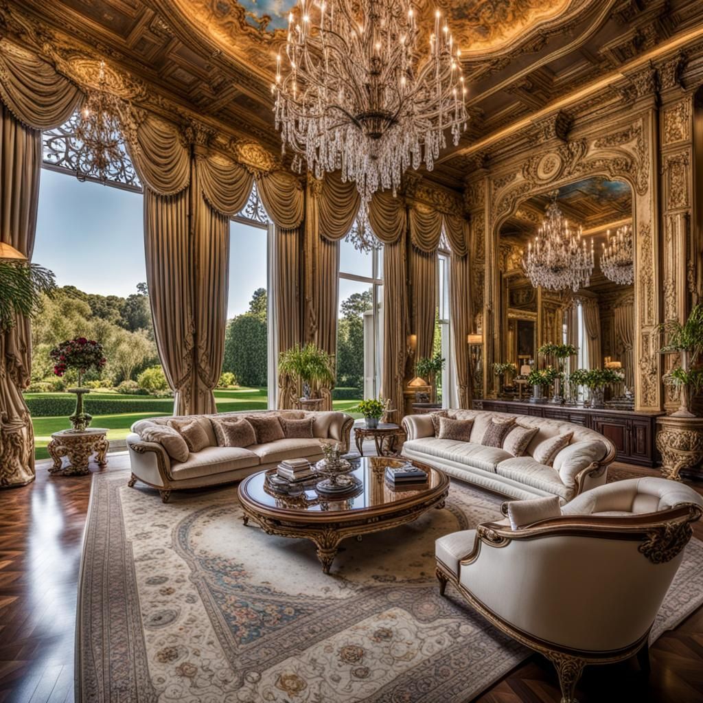 Extravagant Dream House: An AI Interpretation