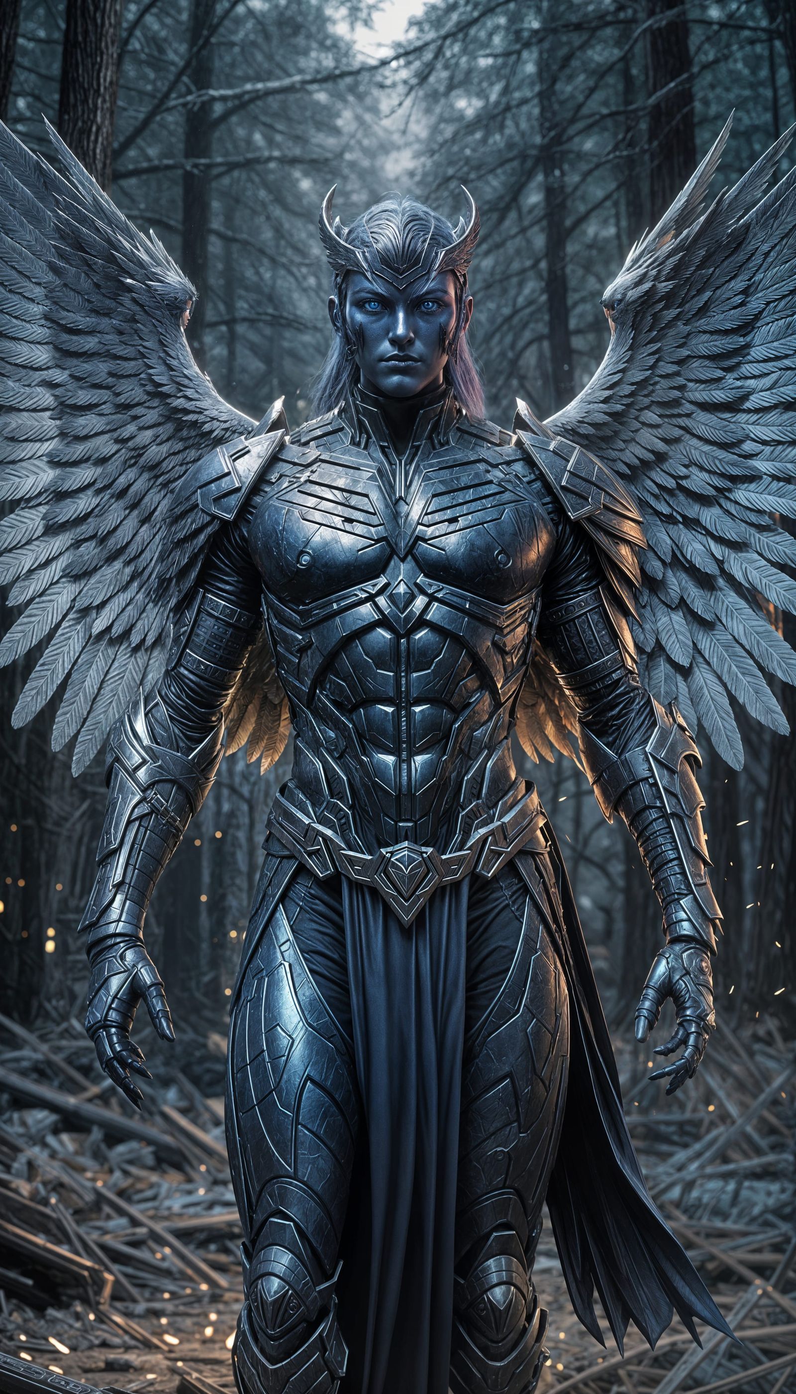 Mithrean Demonkin, Male