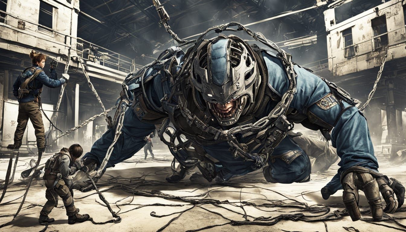 Abstract Figure Unraveling in a Cosmic Void