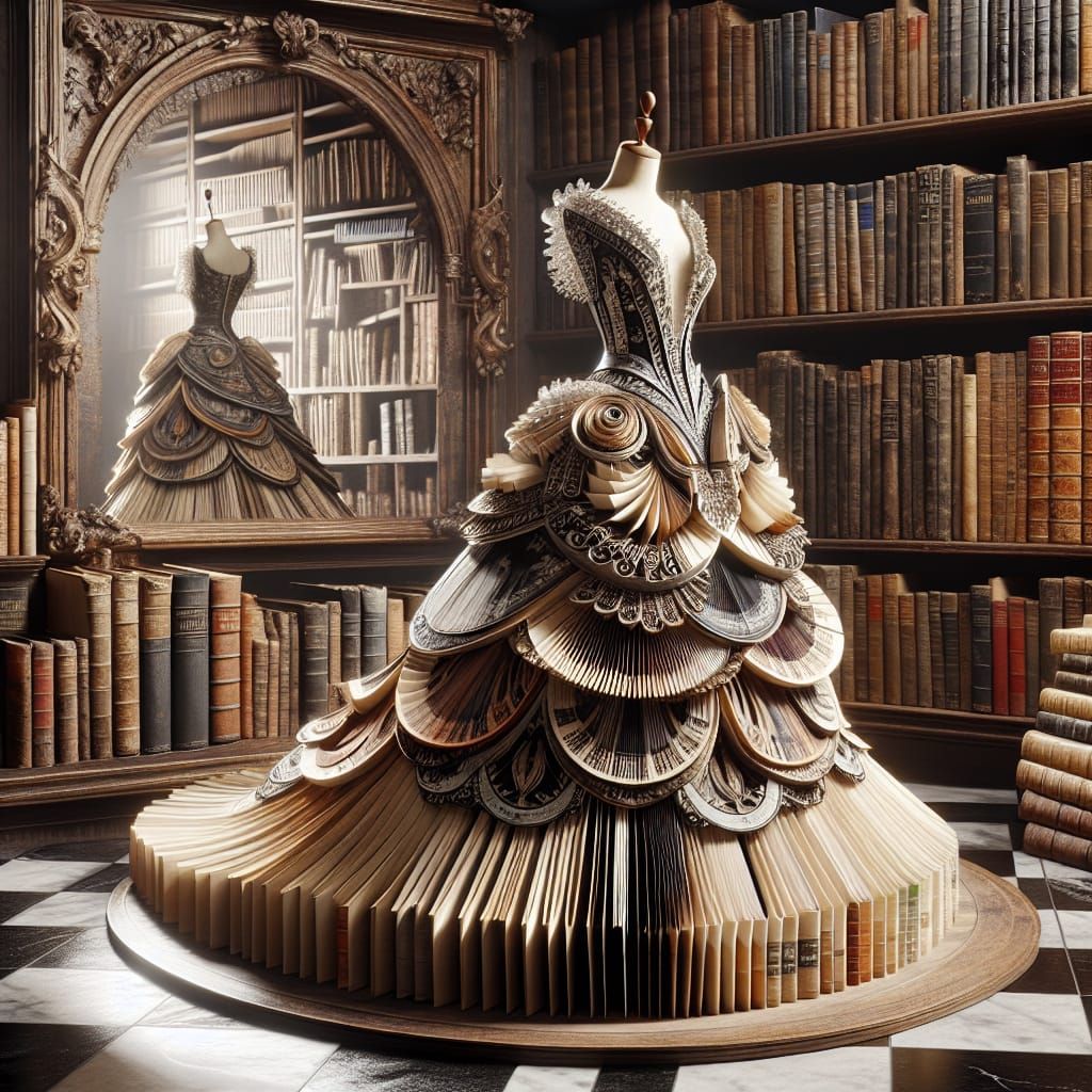 Book Couture: Antiquarian Book Sculpture in Ceylon Finish