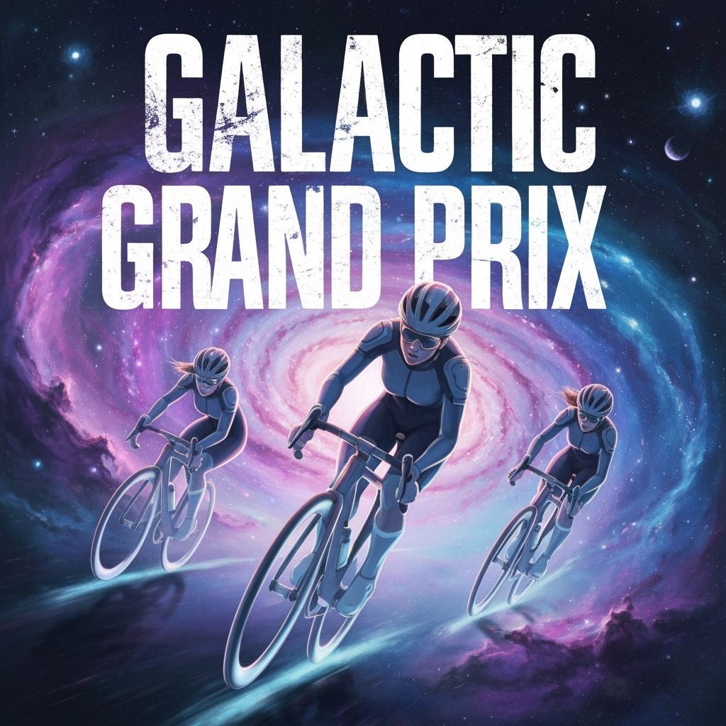 Galactic Grand Prix: Cosmic Cycling Race in Nebula