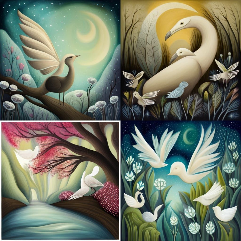 AI Image Inspired by Amanda Clark