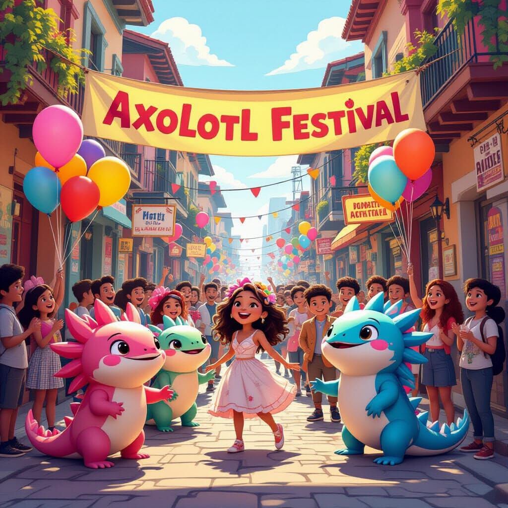"Axolotl Festival."