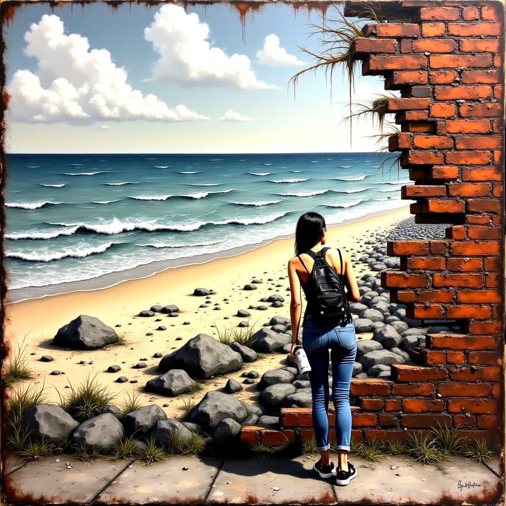 Urban beach