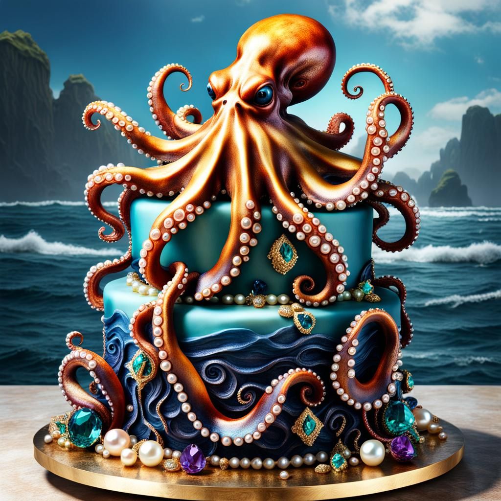 Octopus cake
