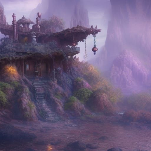 Crushed Stone Jewelry: Detailed Matte Painting