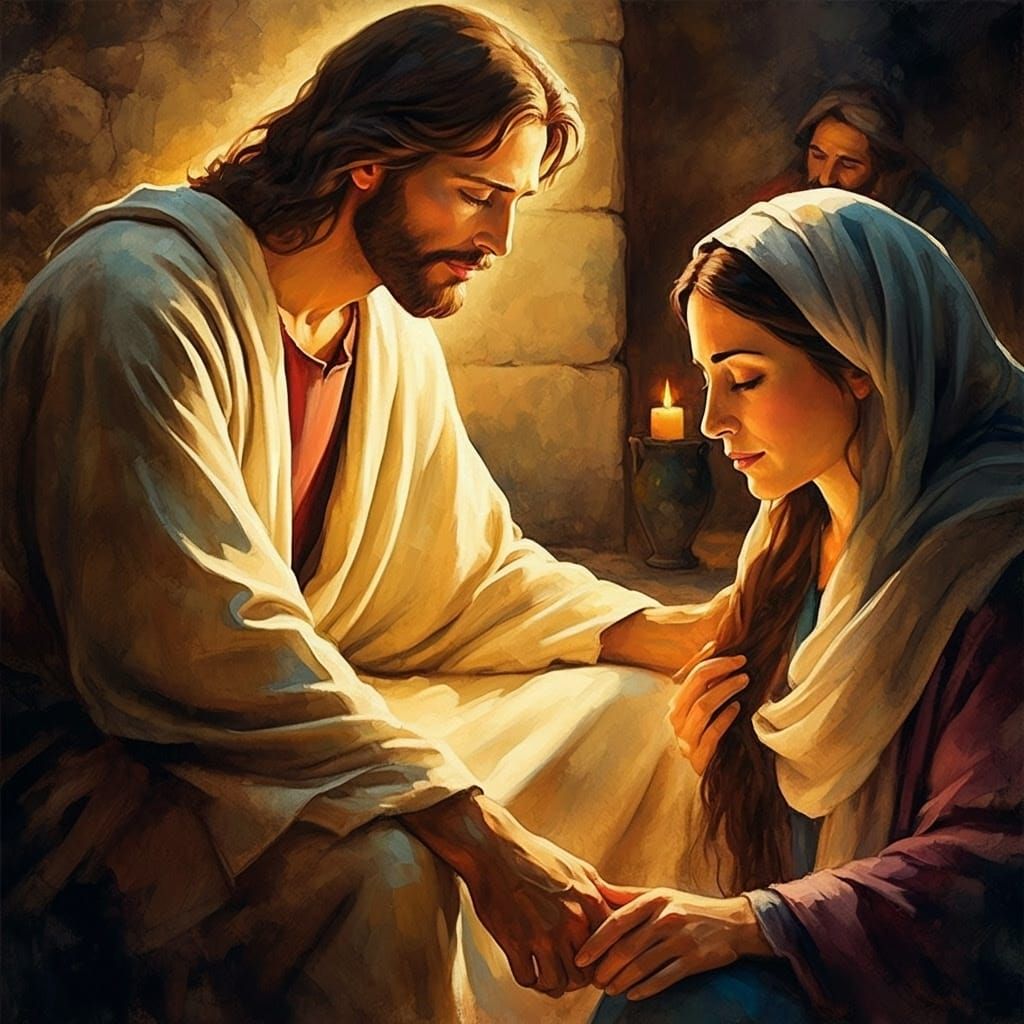 Six days before the Passover Jesus came to Bethany, the home...