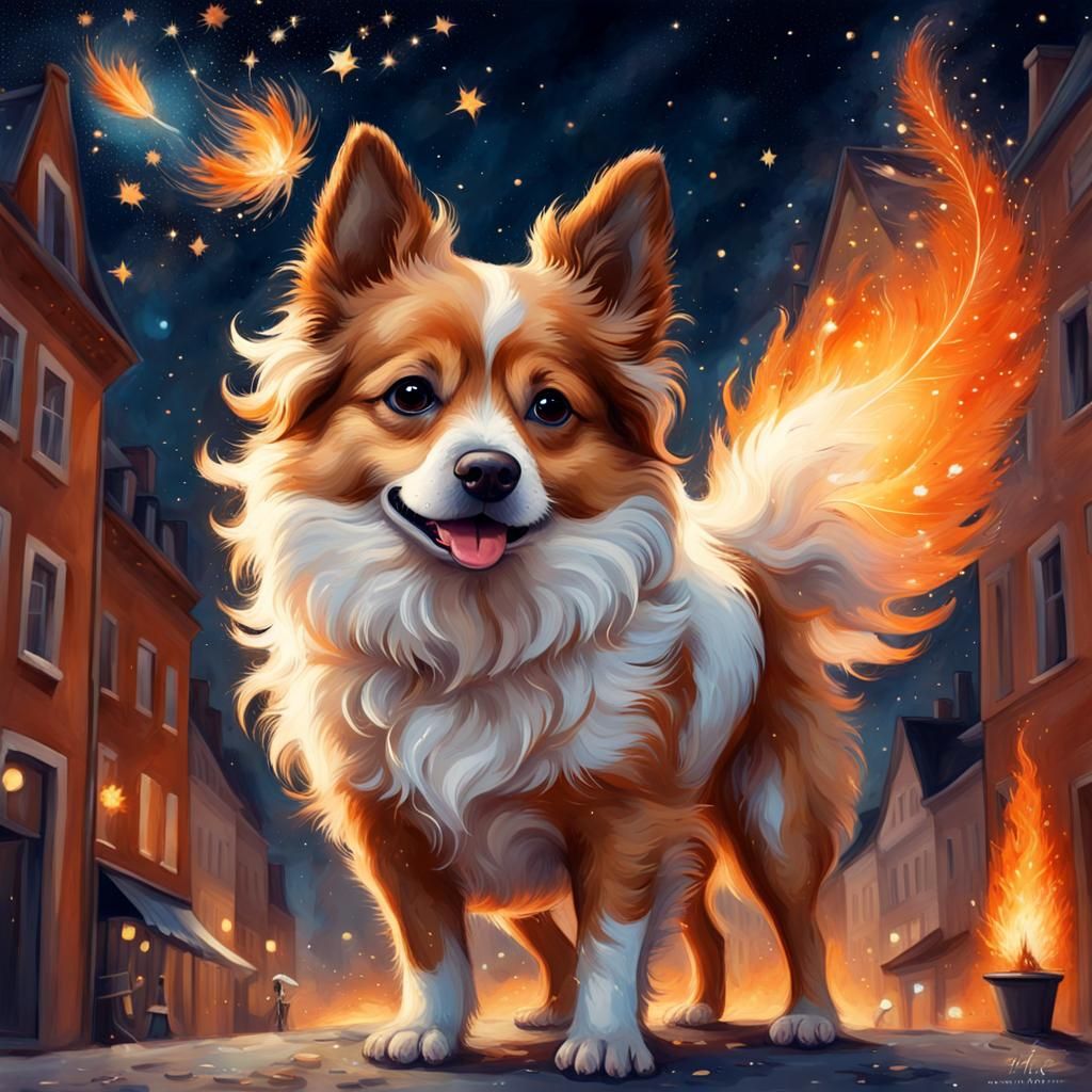 Chien de feu :D